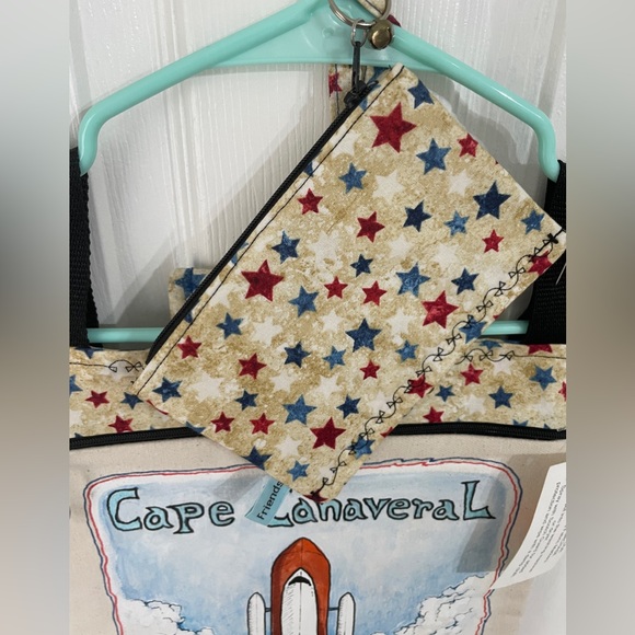 Hand made, hand painted Cape Canaveral Space Shuttle Backpack - Picture 4 of 5